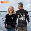 Maxcorners Reel Cool Dad Fishing SPF Shirt For Men, Custom Fishing Shirts, Fishing Shirts For Men