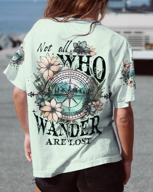 Maxcorners Not All Who Wander Are Lost All Over Print LM2101