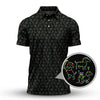 Maxcorners Dachshund Golf Shirt For Golfer, Funny Christmas Golf Shirt, Crazy Pattern Golf Shirt For Men