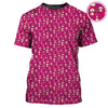 Maxcorners American Tatas Funny Golf Shirt, Pattern Golf Polos, Crazy Golf Shirts For Men