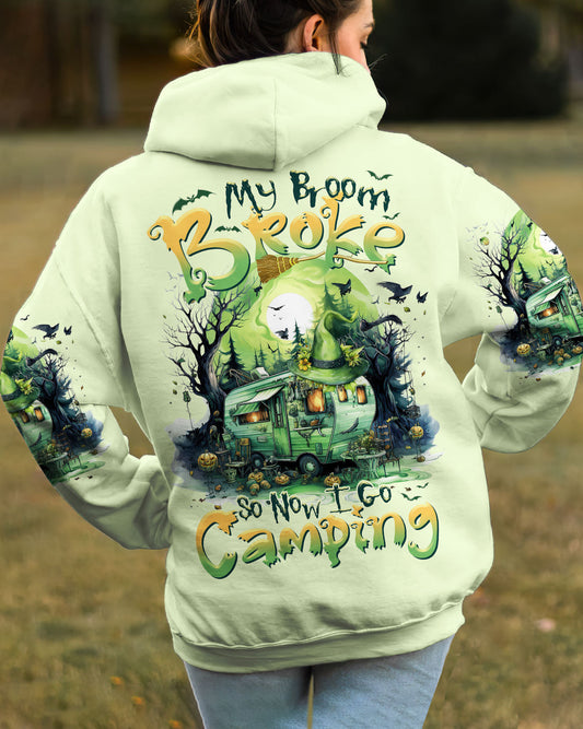 Maxcorners My Broom Broke So Now Halloween Camping All Over Print LM2101