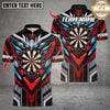 Maxcorners Metal Future Pattern Multicolor Customized Name, Team Name 3D Shirt