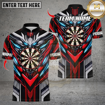 Maxcorners Metal Future Pattern Multicolor Customized Name, Team Name 3D Shirt
