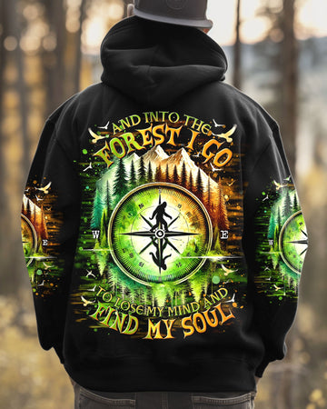 Maxcorners And Into The Forest I Go Bigfoot All Over Print LM1601