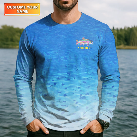 Maxcorners He Called Me To Fish Christian Fishing Shirt, Fishing UPF Shirts, Fisherman Gift For Men