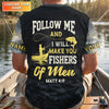 Maxcorners Called to Fish for Men - Christian Fishing Shirt, Fishing UPF Shirts, Funny Fishing Shirt