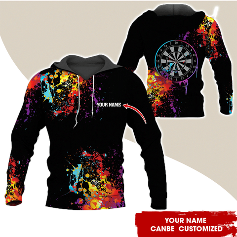 Maxcorners Darts Personalized Name And Team Name 3D Shirt