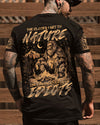 Maxcorners The Closer I Get To Nature Bigfoot Campfire All Over Print LM2101