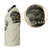Maxcorners Faith Hunting Fishing Shirt, Christian Camo Deer Bass Patriotic Long Sleeve, Fishing UPF Shirts