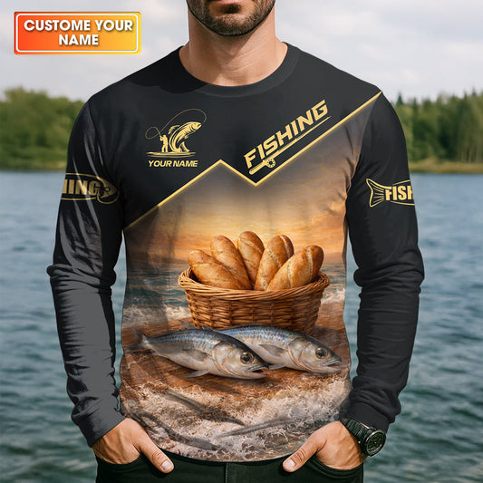 Maxcorners When I Can't Catch It - God Provides Fishing Shirt, Fishing UPF Shirts, Funny Fishing Shirt