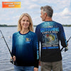 Maxcorners Personalized Funny Bass Fishing Shirt, Go Fishing 3 Days A Week Shirt, Fishing UPF Shirts