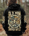 Maxcorners Never Underestimate An Old Man With A Sniper Rifle All Over Print LM1601