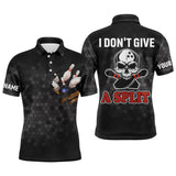 Maxcorners Skull Bowling Carbon Customized Name 3D Shirt