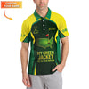 Maxcorners Funny Green Golf Shirt, My Green Jacket Is In The Wash Shirts, Custom Golf Jersey For Men, Golf Gift For Golfers