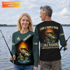 Maxcorners Like Fishing And Believe In Jesus Shirt, Christian Bass Fishing Long Sleeve For Men, Fishing UPF Shirts