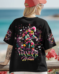 Maxcorners Wander Woman Floral Bigfoot All Over Print LM1601