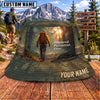 Maxcorners Hiking Prepared Persistent Free Backpacker Personalized Name 3D Cap