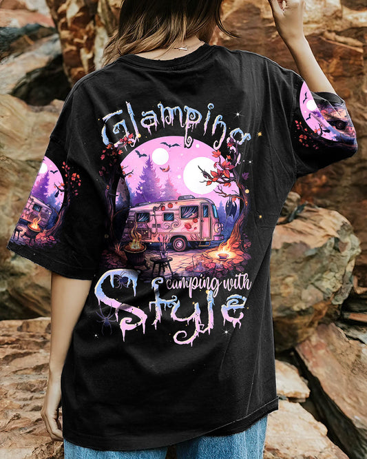 Maxcorners Glamping Camping With Style Halloween All Over Print LM2101