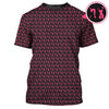 Maxcorners Body Art Pattern Golf Polos, Funny Golf Shirt, Crazy Golf Shirts For Men
