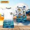 Maxcorners Fishing Rods Are Like Potato Chips White Fishing Shirt, Funny Fishing Shirt, SPF Shirt For Men, Gift For Fisherman