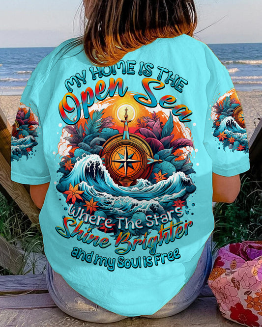 Maxcorners My Home Is The Open Sea Compass All Over Print LM2101