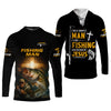 Maxcorners I Like Fishing And Believe In Jesus Shirts, SPF Long Sleeve Shirts, Fishing Shirts For Men, Fisherman Gift