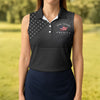 Maxcorners Black 1776-2026 America 250 Years Golf Polo Shirt, Women’s Golf Apparel, Printed Golf Shirt LM1507