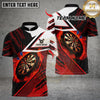 Maxcorners Darts Flaming Dartboard Blaze Design Multicolor Customized Name, Team Name 3D Shirts