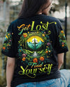 Maxcorners Get Lost Find Yourself Compass All Over Print LM2101