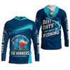 Maxcorners The Best Days Are Spent Fishing, The Bobber Fishing Sports, SPF Shirt For Men, Fishing Shirts For Men