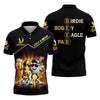 Maxcorners Golf And Beer Custom Men's Golf Polo Shirt, Funny Golf Apparel, Fun Golf Shirts For Men