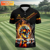 Maxcorners It Takes A Lot Of Balls To Golf Like I Do Custom Men's Golf Polo Shirt, Skull Golf Shirt, Funny Golf Shirt