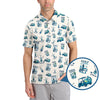 Maxcorners Golf And Vodka Shirt For Golfer, Vodka After Golf Pattern Golf Shirt, Funny Golf Shirt For Men