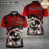 Maxcorners Billiard Angry 8 Ball Pool Cartoon Multicolor Customized Name, Team Name 3D Shirt