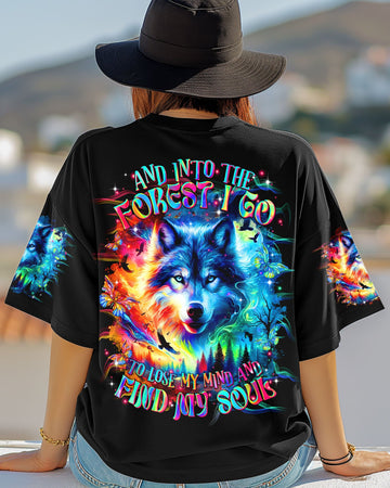 Maxcorners And Into The Forest I Go Wolf All Over Print LM1501