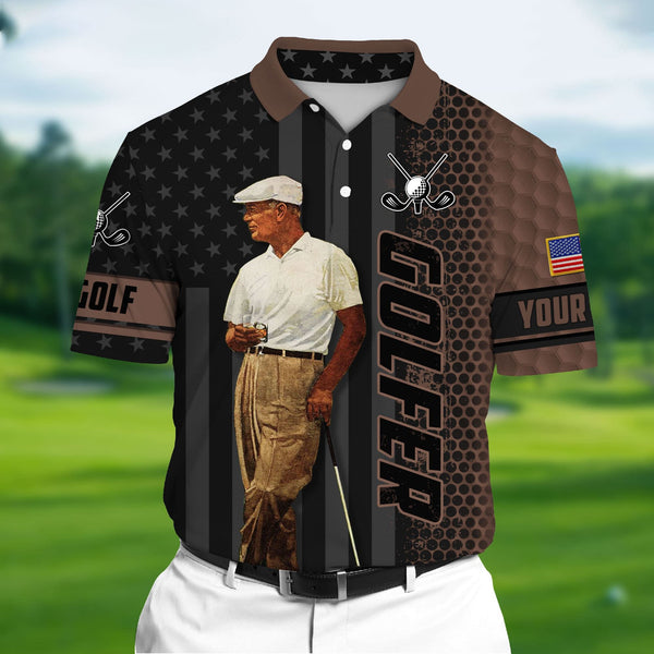 Max Corners Pride Cool Golfer, Love Golf 3D Polo Shirt Multicolor Custom Name