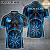Maxcorners Darts Dark Beast Electric Dartboard Multiple Options Personalized Name, Team Name 3D Shirt