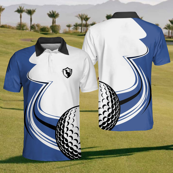 Maxcorners Men’s Golf Polo Shirt, Mens Goft Gift, Gift For Golf Lovers
