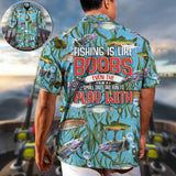 Maxcorners Fishing Is Like Boobs Hawaiian Shirt