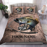 Maxcorners Personalized Fishing Bedding Set