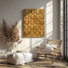 Maxcorners Lucky Horseshoes Wall Art Decor for Living Room LM2611