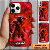 Maxcorners Darts Mythic Minotaur Dartboard Multicolor Personalized Name 3D Phone Case