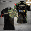 Maxcorners Billiards Ball 8 Tactical Camouflage Combat Personalized Name Shirt (4 Colors)