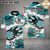 Maxcorners Darts Flaming Dartboard Design Multicolor Customized Name, Team Name 3D Shirts