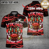 Maxcorners Thunder Viking Bowling Multicolor Customized Name, Team Name 3D Shirts