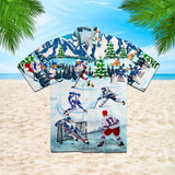 Maxcorners Oragontee Ice Hockey Hawaiian Shirt