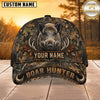 Maxcorners Hunting Woodland Hunter Personalized 3D Cap