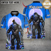 Maxcorners Billiards 8-Ball Bigfoot Breaker Customized Name, Team Name 3D Shirt (6 Colors)