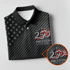 Maxcorners America 250 Freedom Patriotic Golf Polo Shirt, Women’s Golf Apparel, Golf Shirts For Women LM1507