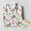 Maxcorners Let's Go Girls Cowgirl Margarita Hawaiian Golf Shirt, Women's Golf Tops, Golf Polo For Women LM1507
